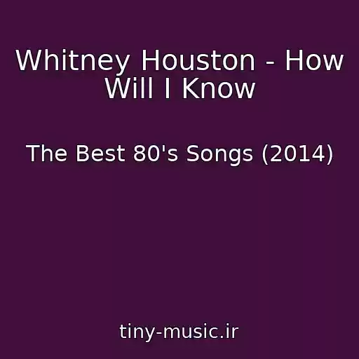 کاور آهنگ Whitney Houston - How Will I Know از The Best 80's Songs (2014)