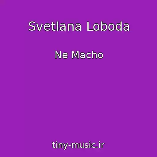 کاور آهنگ Svetlana Loboda از Ne Macho