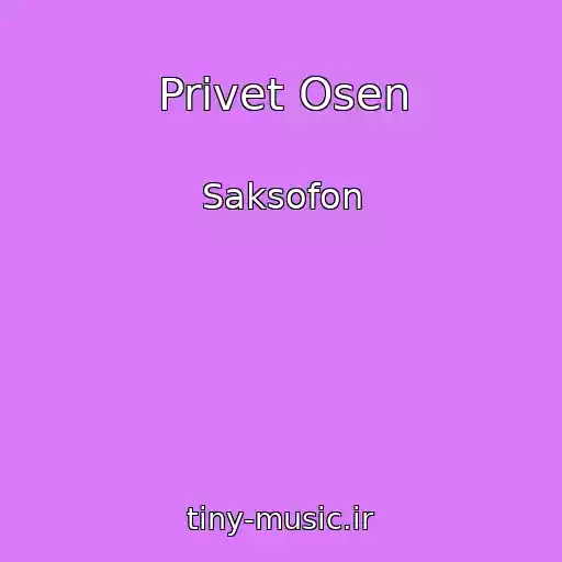 کاور آهنگ Privet Osen از Saksofon