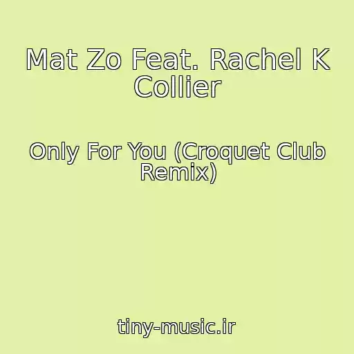 کاور آهنگ Mat Zo Feat. Rachel K Collier از Only For You (Croquet Club Remix)