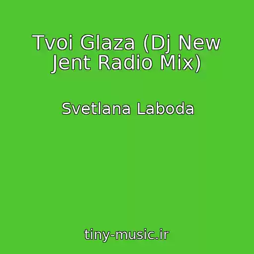 کاور آهنگ Tvoi Glaza (Dj New Jent Radio Mix) از Svetlana Laboda