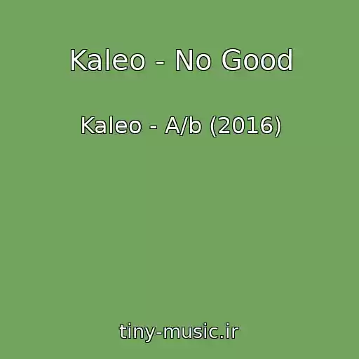 کاور آهنگ Kaleo - No Good از Kaleo - A/b (2016)