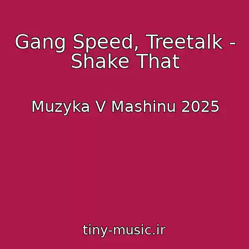 کاور آهنگ Gang Speed, Treetalk - Shake That از Muzyka V Mashinu 2025