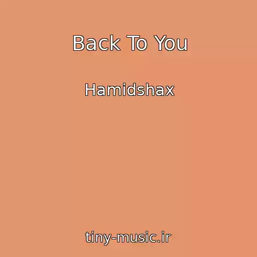 کاور آهنگ Back To You از Hamidshax
