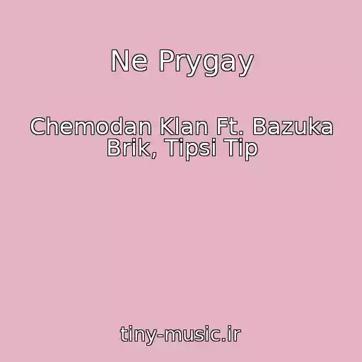 کاور آهنگ Ne Prygay از Chemodan Klan Ft. Bazuka Brik, Tipsi Tip