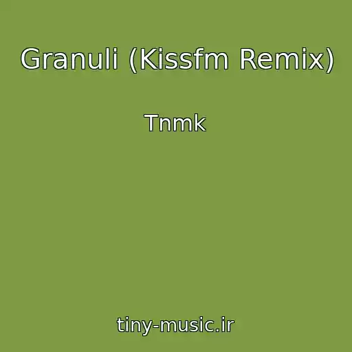 کاور آهنگ Granuli (Kissfm Remix) از Tnmk