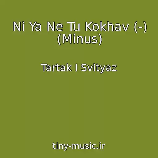 کاور آهنگ Nі Ya Ne Tu Kokhav (-) (Mіnus) از Tartak І Svіtyaz