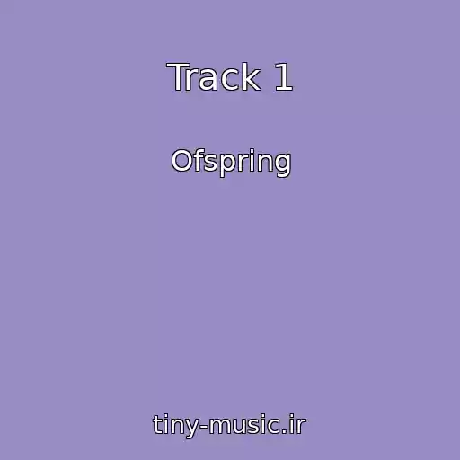 کاور آهنگ Track 1 از Ofspring