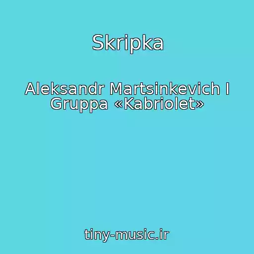 کاور آهنگ Skripka از Aleksandr Martsinkevich I Gruppa «Kabriolet»