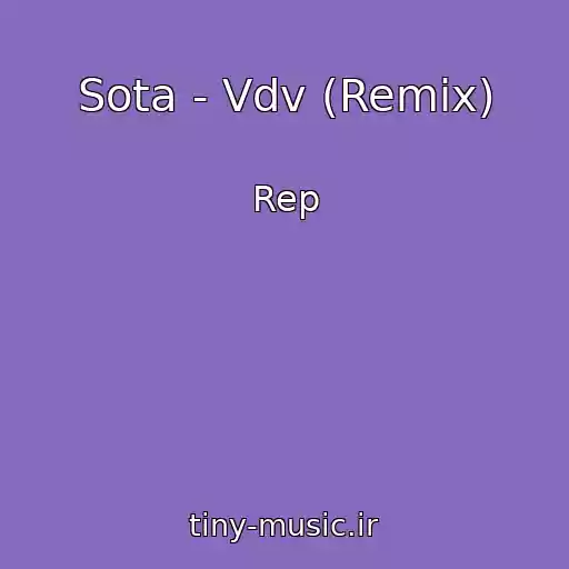 کاور آهنگ Sota - Vdv (Remix) از Rep