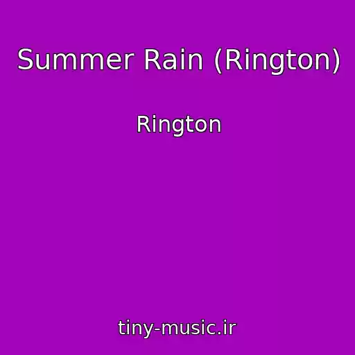 کاور آهنگ Summer Rain (Rington) از Rington