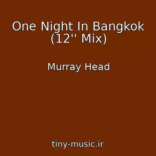کاور آهنگ One Night In Bangkok (12'' Mix) از Murray Head