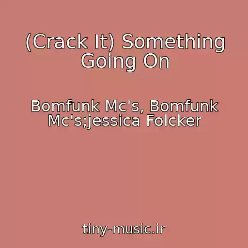 کاور آهنگ (Crack It) Something Going On از Bomfunk Mc's, Bomfunk Mc's;jessica Folcker