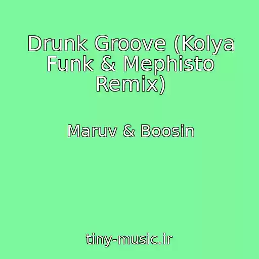 کاور آهنگ Drunk Groove (Kolya Funk & Mephisto Remix) از Maruv & Boosin
