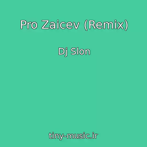 کاور آهنگ Pro Zaicev (Remix) از Dj Slon
