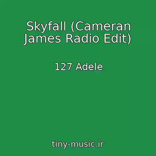 کاور آهنگ Skyfall (Cameran James Radio Edit) از 127 Adele