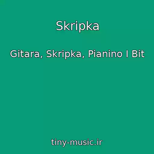 کاور آهنگ Skripka از Gitara, Skripka, Pianino I Bit