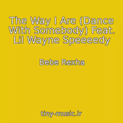کاور آهنگ The Way I Are (Dance With Somebody) Feat. Lil Wayne Speeeedy از Bebe Rexha