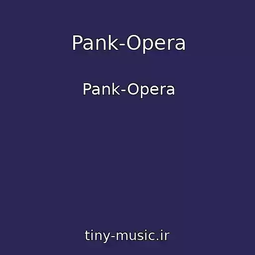 کاور آهنگ Pank-Opera از Pank-Opera