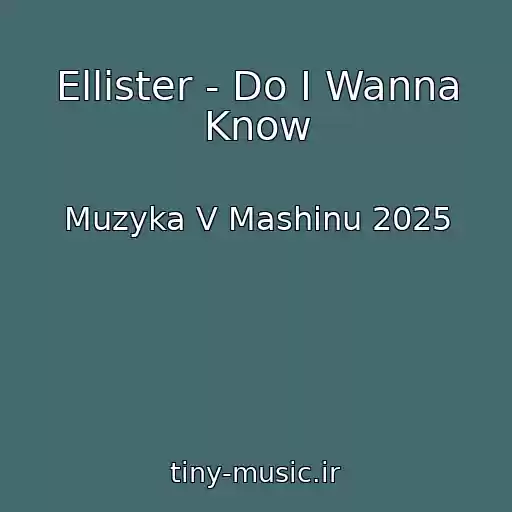 کاور آهنگ Ellister - Do I Wanna Know از Muzyka V Mashinu 2025