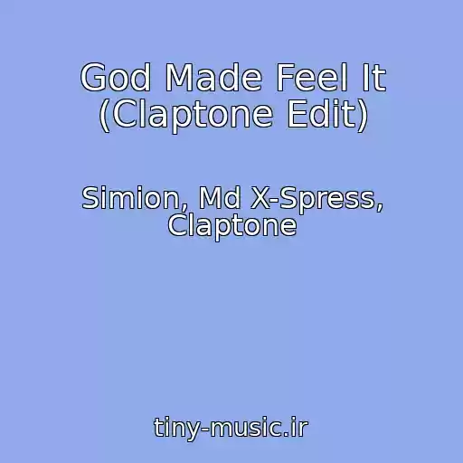 کاور آهنگ God Made Feel It (Claptone Edit) از Simion, Md X-Spress, Claptone