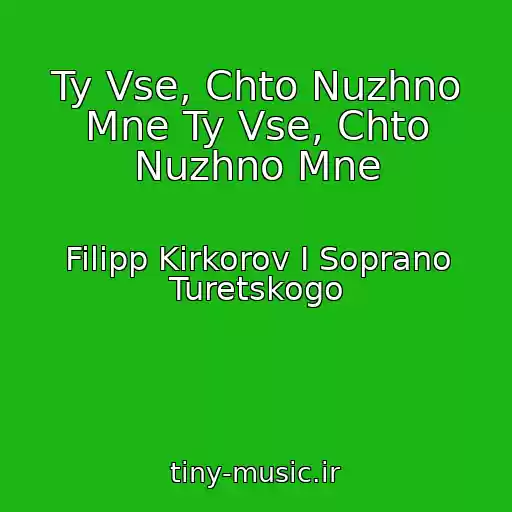 کاور آهنگ Ty Vse, Chto Nuzhno Mne Ty Vse, Chto Nuzhno Mne از Filipp Kirkorov I Soprano Turetskogo