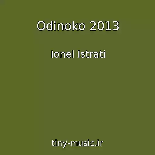 کاور آهنگ Odinoko 2013 از Ionel Istrati