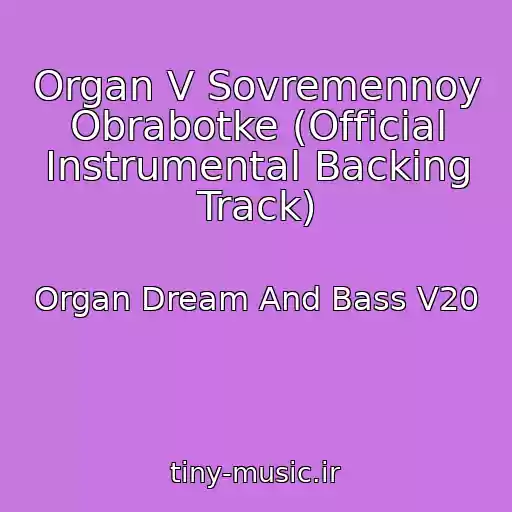کاور آهنگ Organ V Sovremennoy Obrabotke (Official Instrumental Backing Track) از Organ Dream And Bass V20