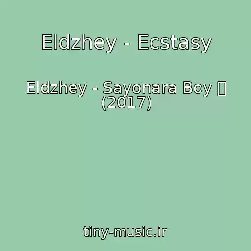 کاور آهنگ Eldzhey - Ecstasy از Eldzhey - Sayonara Boy ろ (2017)