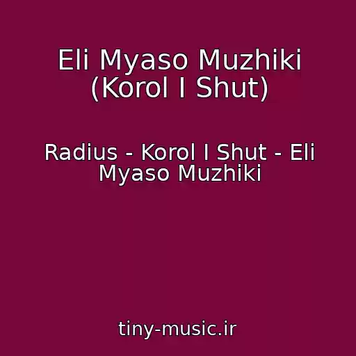 کاور آهنگ Eli Myaso Muzhiki (Korol I Shut) از Radius - Korol I Shut - Eli Myaso Muzhiki