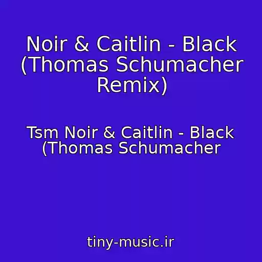 کاور آهنگ Noir & Caitlin - Black (Thomas Schumacher Remix) از Tsm Noir & Caitlin - Black (Thomas Schumacher