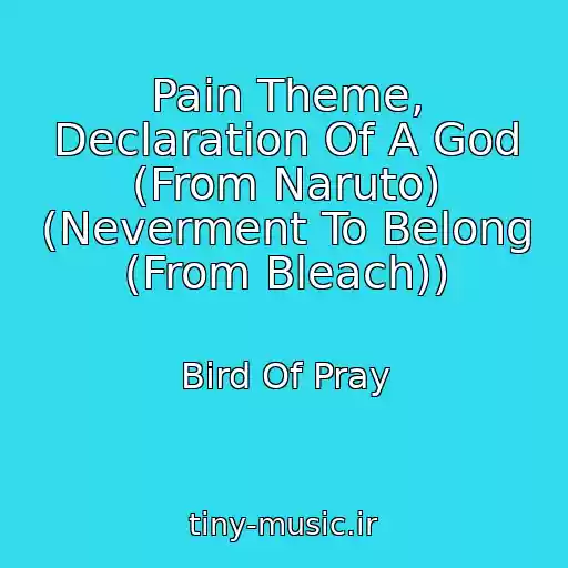 کاور آهنگ Pain Theme, Declaration Of A God (From Naruto) (Neverment To Belong (From Bleach)) از Bird Of Pray