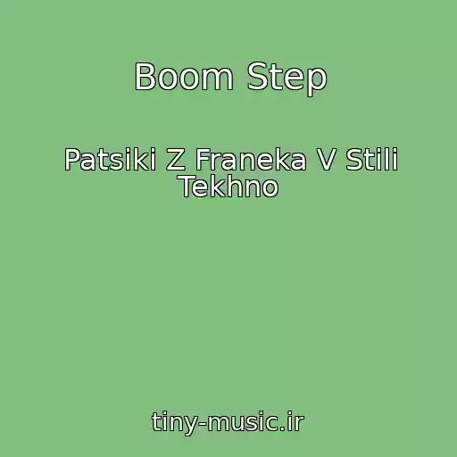 کاور آهنگ Boom Step از Patsiki Z Franeka V Stilі Tekhno
