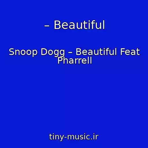 کاور آهنگ – Beautiful از Snoop Dogg – Beautiful Feat Pharrell