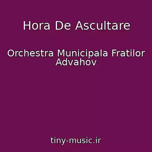 کاور آهنگ Hora De Ascultare از Orchestra Municipala Fratilor Advahov