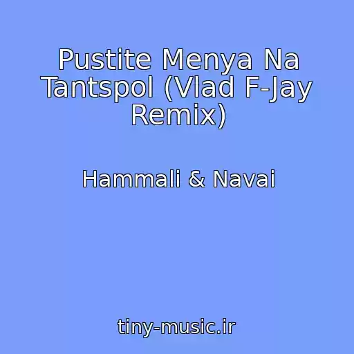 کاور آهنگ Pustite Menya Na Tantspol (Vlad F-Jay Remix) از Hammali & Navai