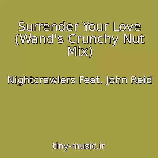 کاور آهنگ Surrender Your Love (Wand's Crunchy Nut Mix) از Nightcrawlers Feat. John Reid