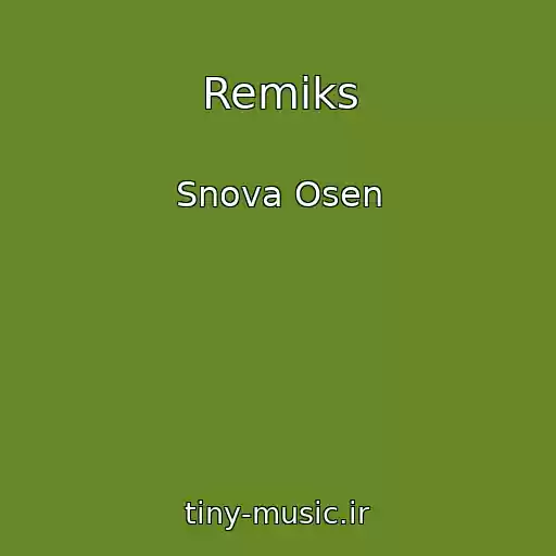 کاور آهنگ Remiks از Snova Osen