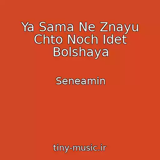 کاور آهنگ Ya Sama Ne Znayu Chto Noch Idet Bolshaya از Seneamin
