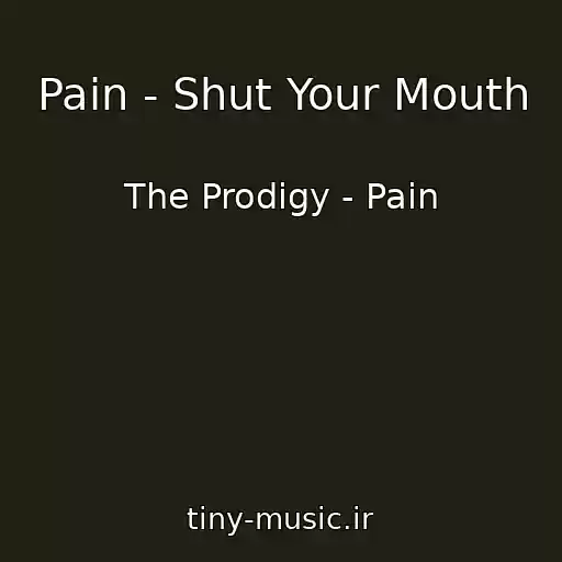 کاور آهنگ Pain - Shut Your Mouth از The Prodigy - Pain
