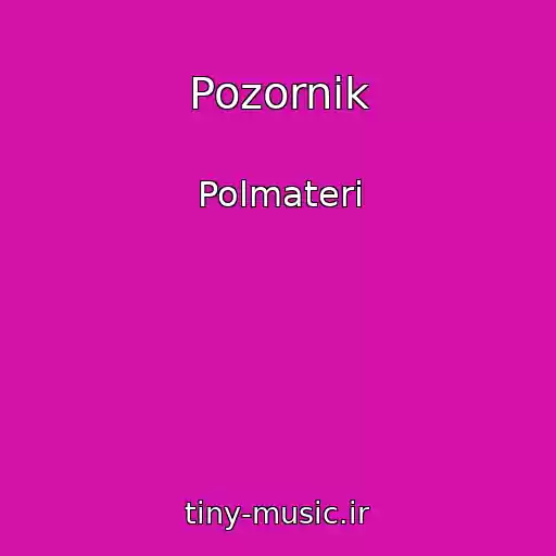 کاور آهنگ Pozornik از Polmateri