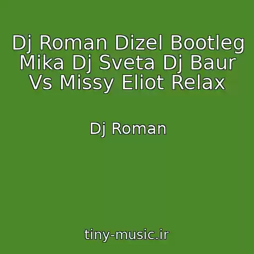 کاور آهنگ Dj Roman Dizel Bootleg Mika Dj Sveta Dj Baur Vs Missy Eliot Relax از Dj Roman