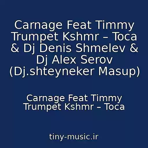 کاور آهنگ Carnage Feat Timmy Trumpet Kshmr – Toca & Dj Denis Shmelev & Dj Alex Serov (Dj.shteyneker Masup) از Carnage Feat Timmy Trumpet Kshmr – Toca