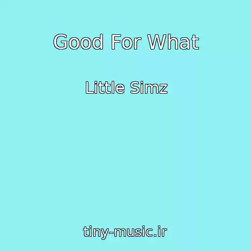 کاور آهنگ Good For What از Little Simz