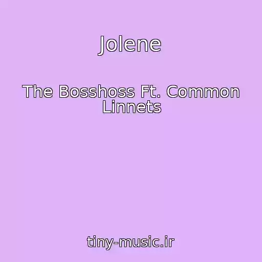 کاور آهنگ Jolene از The Bosshoss Ft. Common Linnets