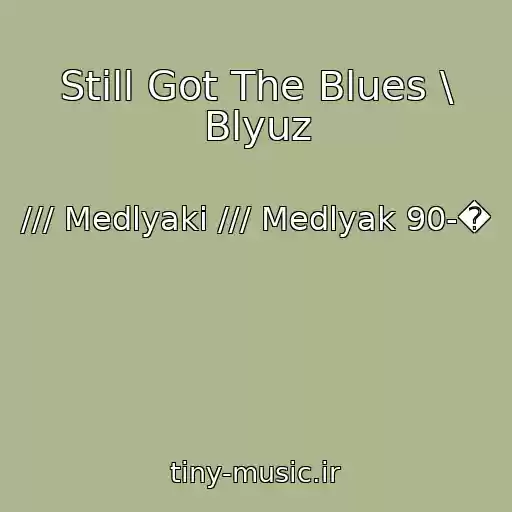 کاور آهنگ Still Got The Blues \ Blyuz از /// Medlyaki /// Medlyak 90-�