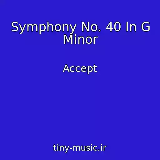 کاور آهنگ Symphony No. 40 In G Minor از Accept