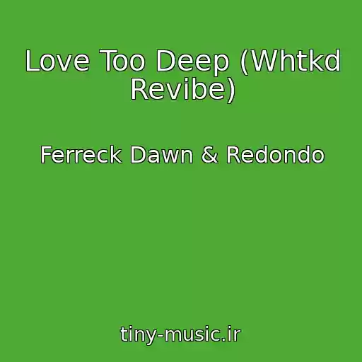 کاور آهنگ Love Too Deep (Whtkd Revibe) از Ferreck Dawn & Redondo