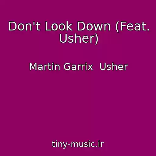 کاور آهنگ Don't Look Down (Feat. Usher) از Martin Garrix  Usher