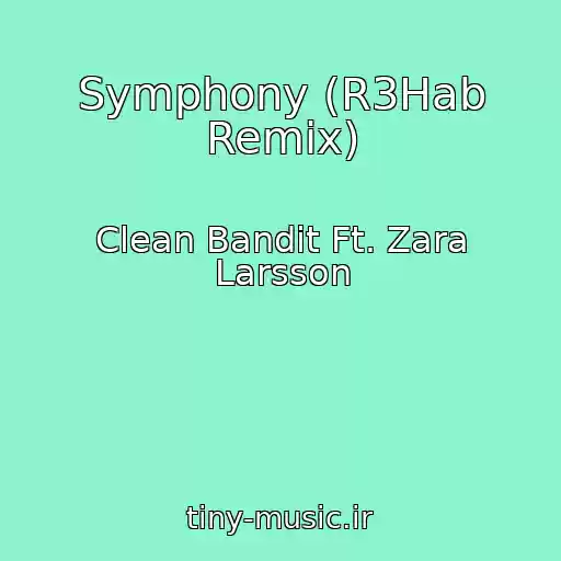 کاور آهنگ Symphony (R3Hab Remix) از Clean Bandit Ft. Zara Larsson
